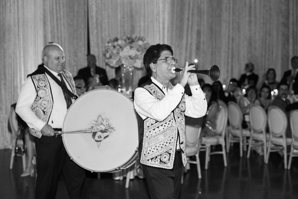 Live musician performing during wedding reception celebration at Jacuzzi Winery
